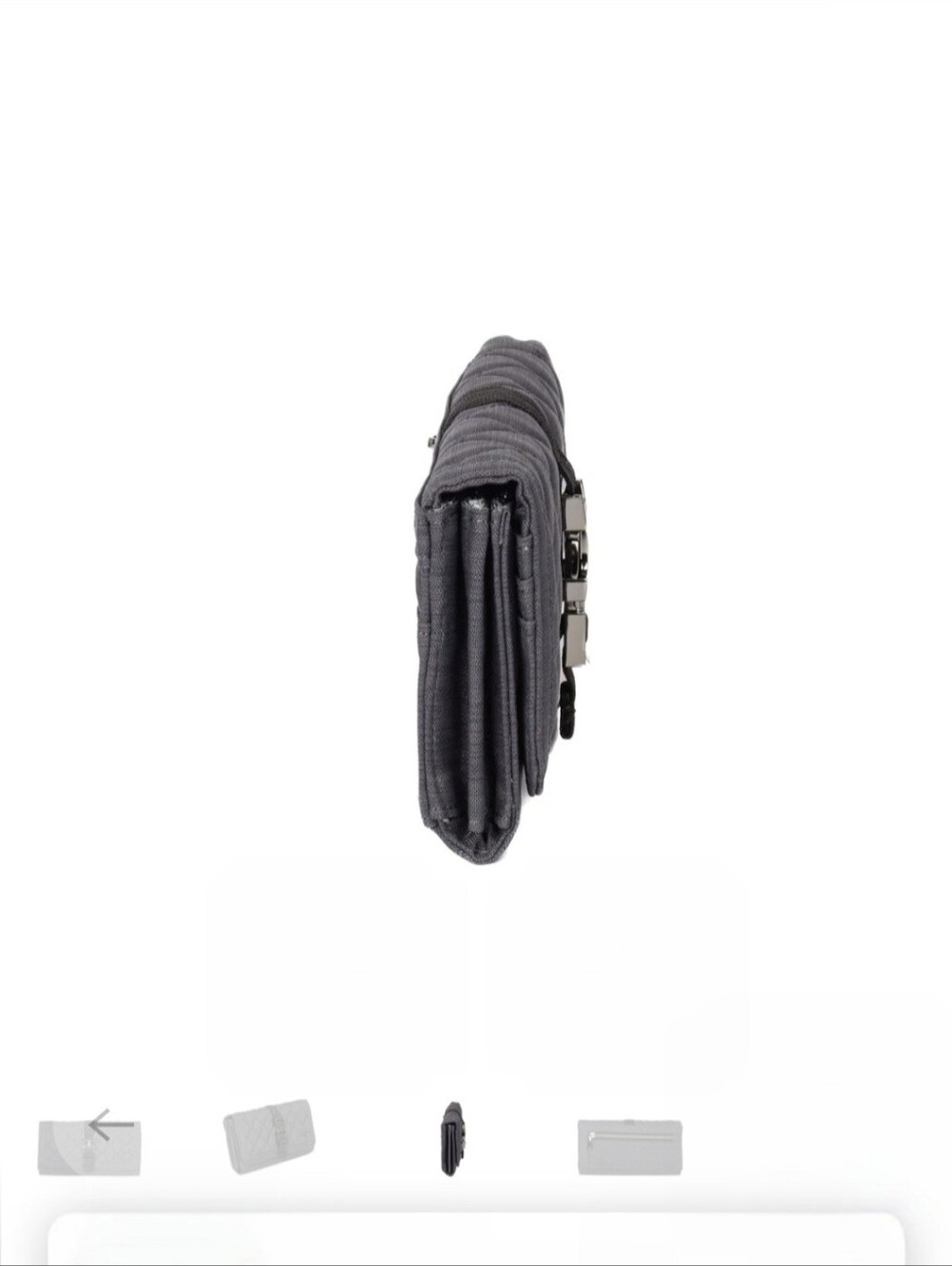 LUG Throttle Classic Quilted Wallet With Buckle Closure - Picture 3 of 16